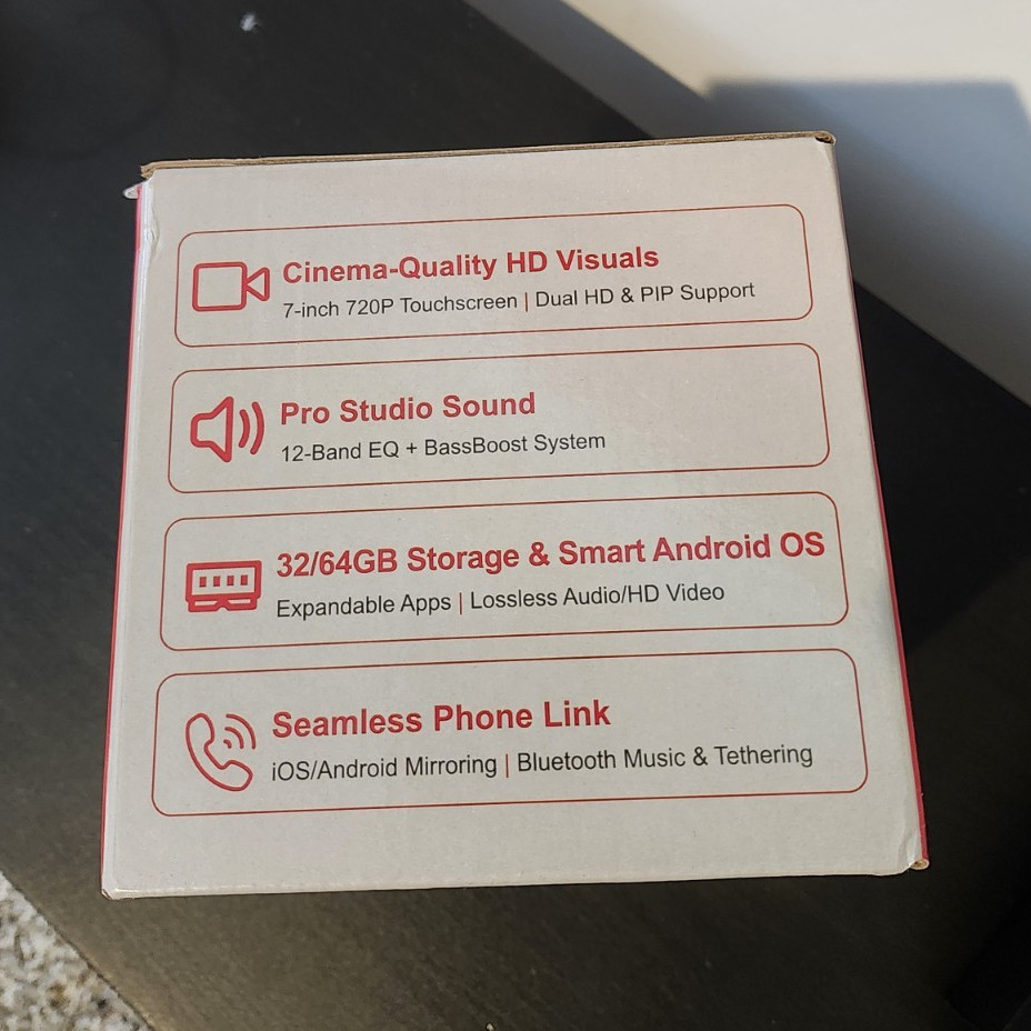 Haudio 7″ 2 DIN Universal Car MP5 Player Touchscreen Bluetooth