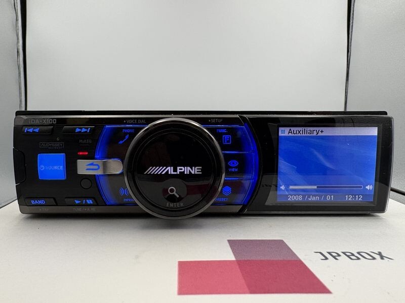 ALPINE iDA-X100 MP3/WMA/AAC USB BT Player Car Audio Used JP
