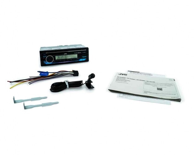 JVC KD-X38MBS Marine Digital Media Receiver W/BT USB EQ XM Ready