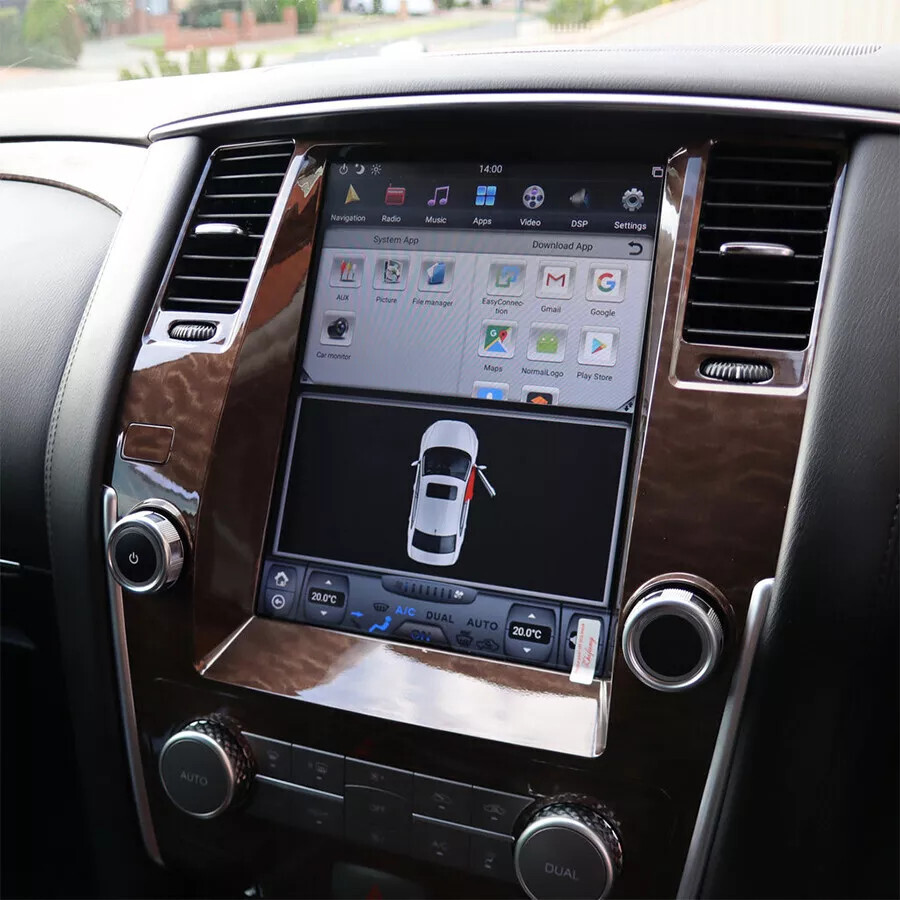 12.1″ Vertical Screen Tesla Style For Nissan Armada 2014-2021 Car Radio Stereo