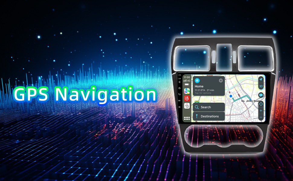 Car Stereo for for Subaru Forester WRX & Impreza 2015–2018 Wireless CarPlay 2+64