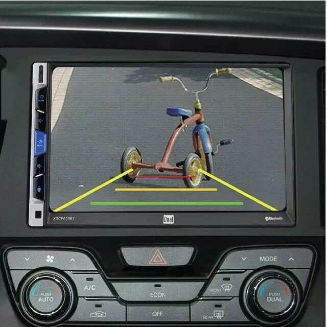 Dual Electronics XDCPA10BT 7 inch Double DIN Car Stereo Apple CarPlay & Android™