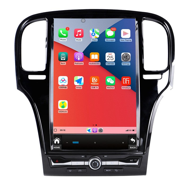 14.5″ Radio For Chrysler 300C Smart Screen GPS Navigation Stereo Upgrade 4+64GB