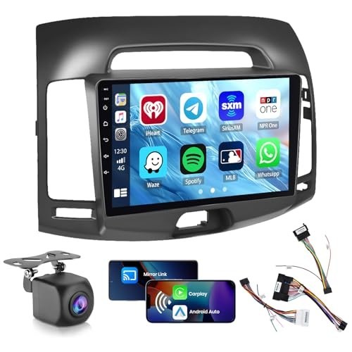 9″ Car Stereo for Hyundai Elantra 07-10 | 2G+64G, Wireless CarPlay, Android Auto