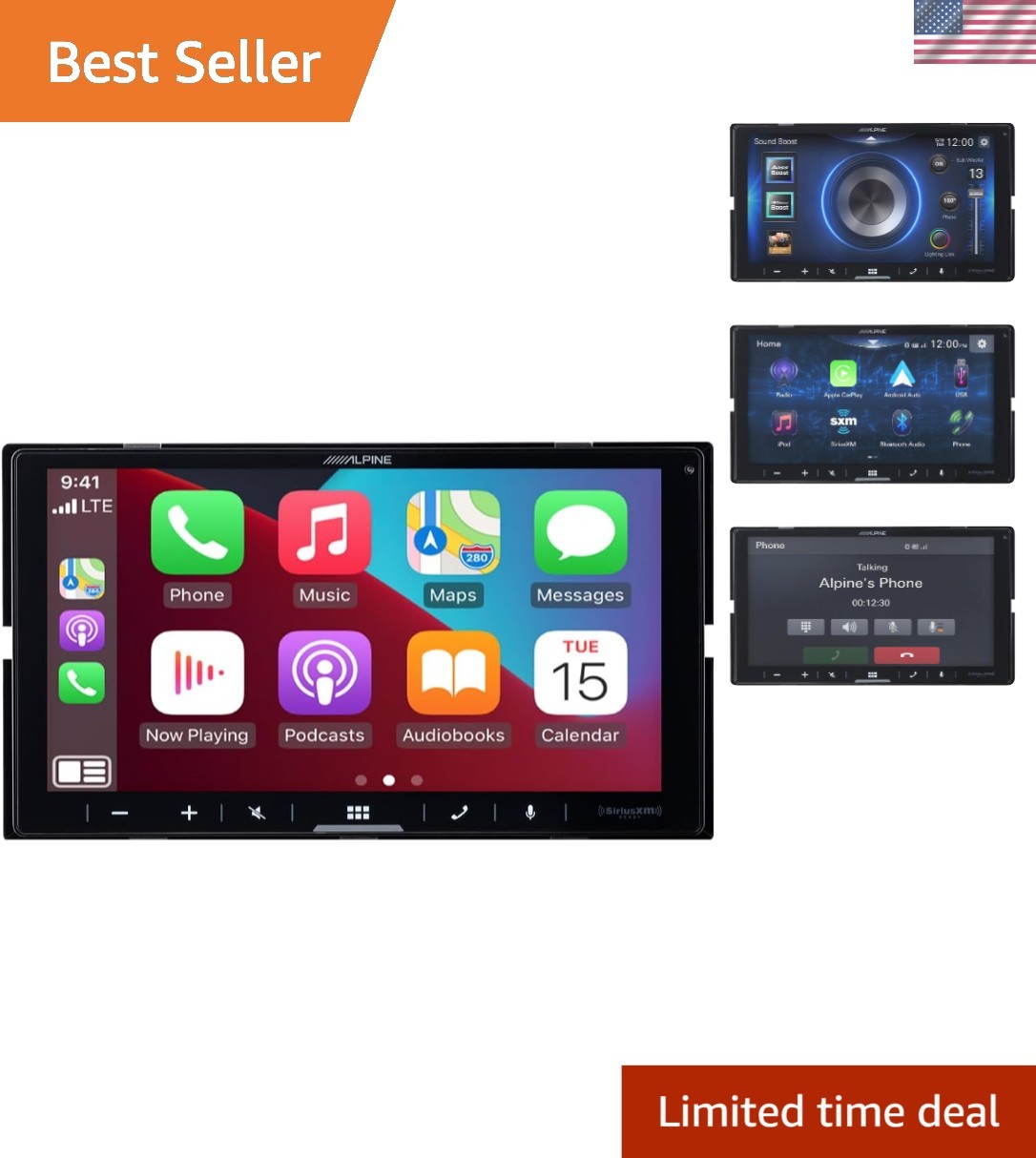 Innovative Digital Multimedia Receiver – 7-Inch Display with Sound Customization
