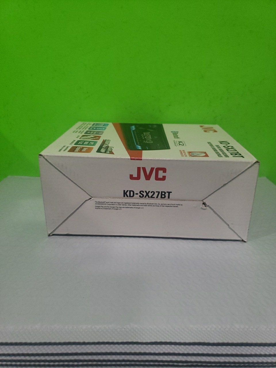 JVC KD-SX27BT Car Stereo with Bluetooth, 100W Digital Media Receiver, 1.5A New