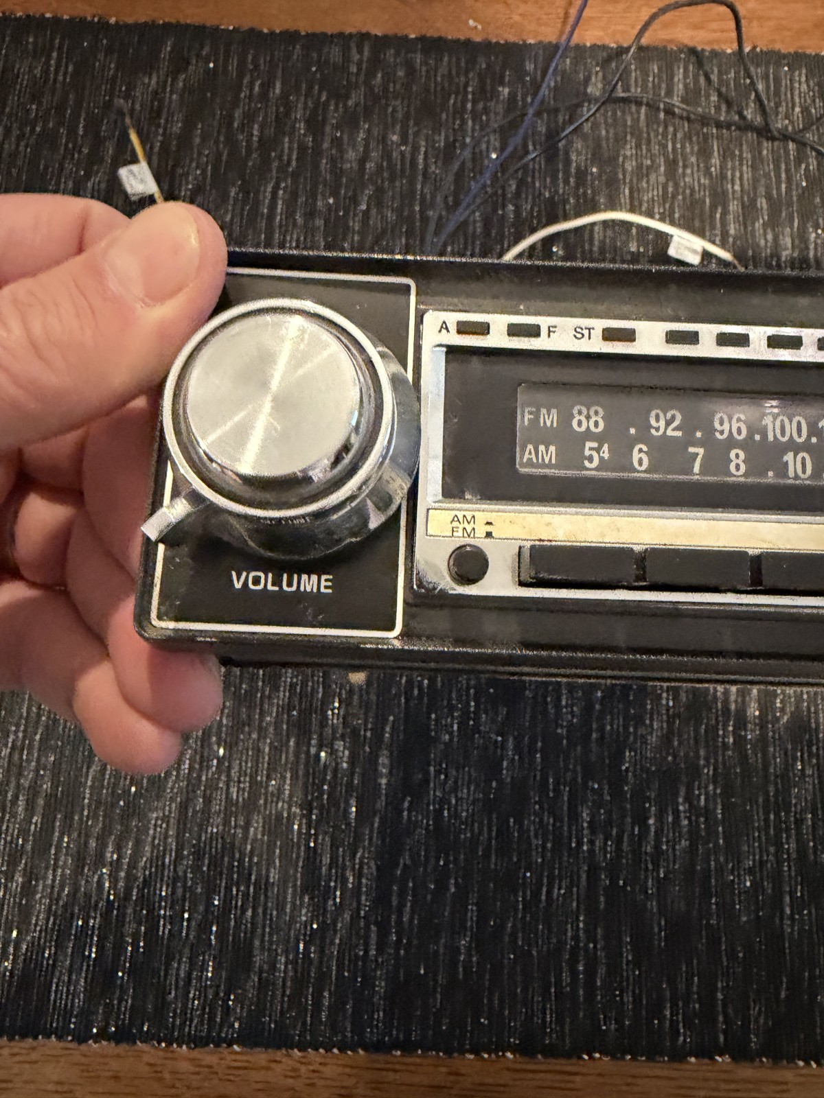 Vtg. 1970’s Craig Car Auto Under Dash Stereo 8-Track Player Model — Tested Work