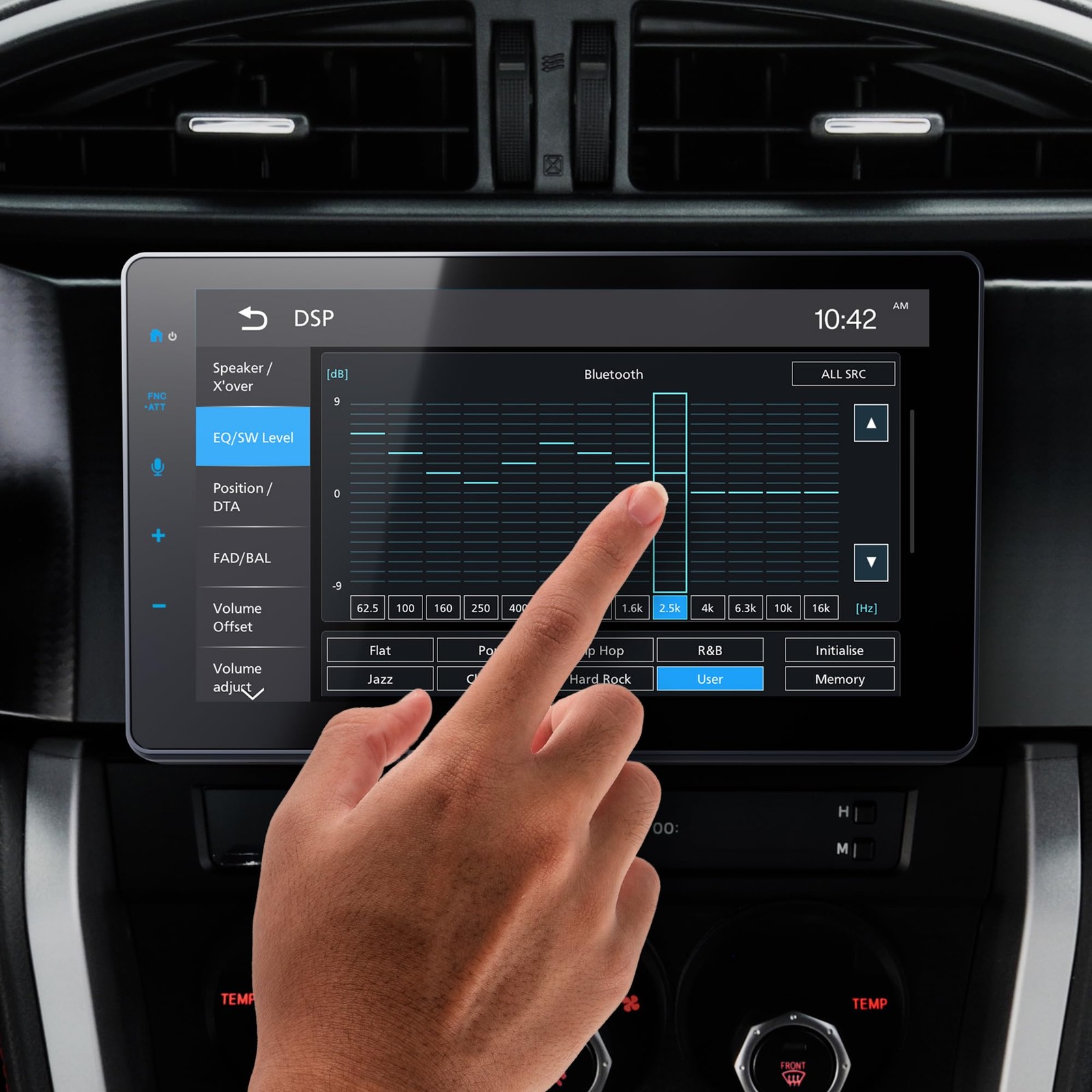 JVC KW-Z900W 9″ HD Touchscreen Car Stereo Wireless Apple CarPlay Android Auto
