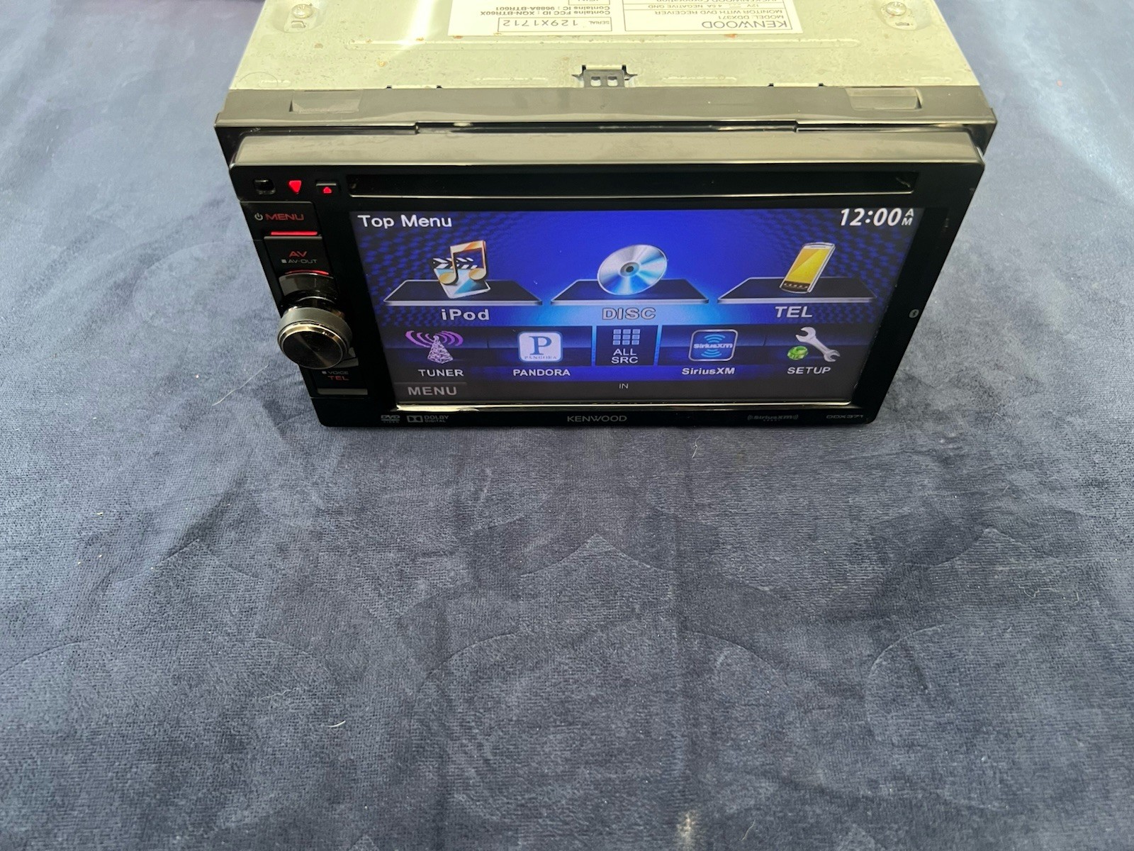 ⭐️Pre-Owned,TESTED⭐️ Kenwood BT|USB|CD|DVD|AM/FM-(DDX371)
