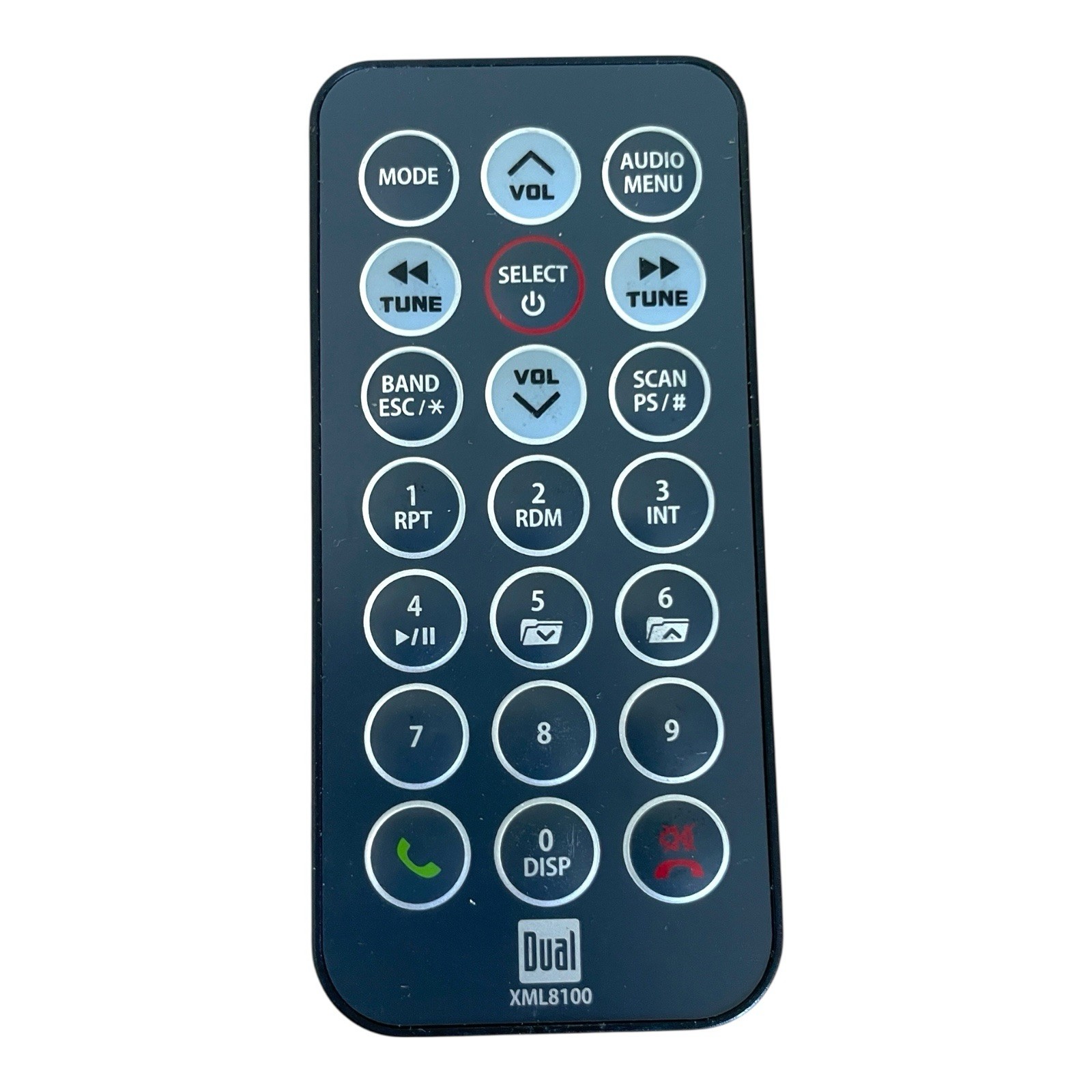 Remote Control Dual XML8100 OEM Tested Works