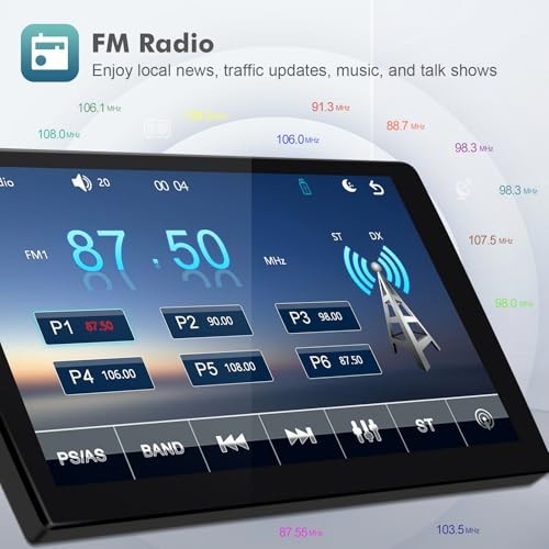 9″ Touchscreen Double Din Car Stereo for Subaru Forester & Impreza – Wireless Ca