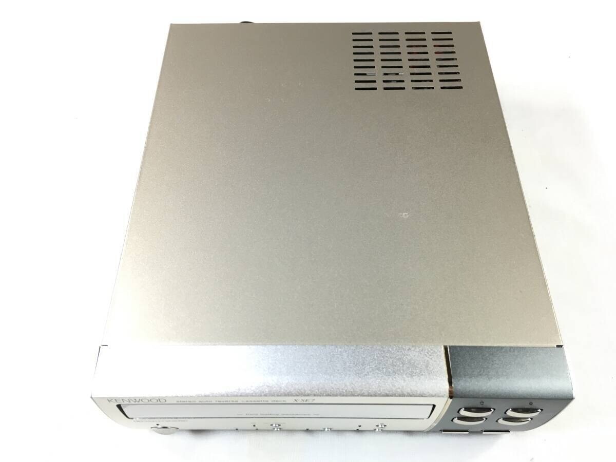 Kenwood X-SE7 automatic reverse Cassette Deck Belt replaced maintenanced F/S