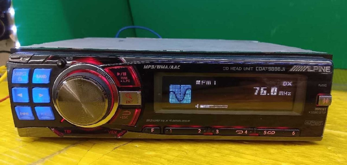 ALPINE CDA-9886Ji 1DIN Car Audio CD/MP3 Player Popular models USB slot