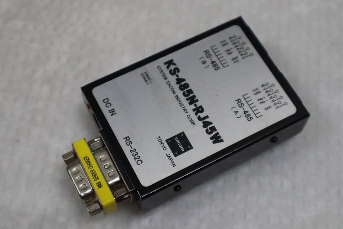 E1801 & KS-485N-RJ45W RS232C conversion unit