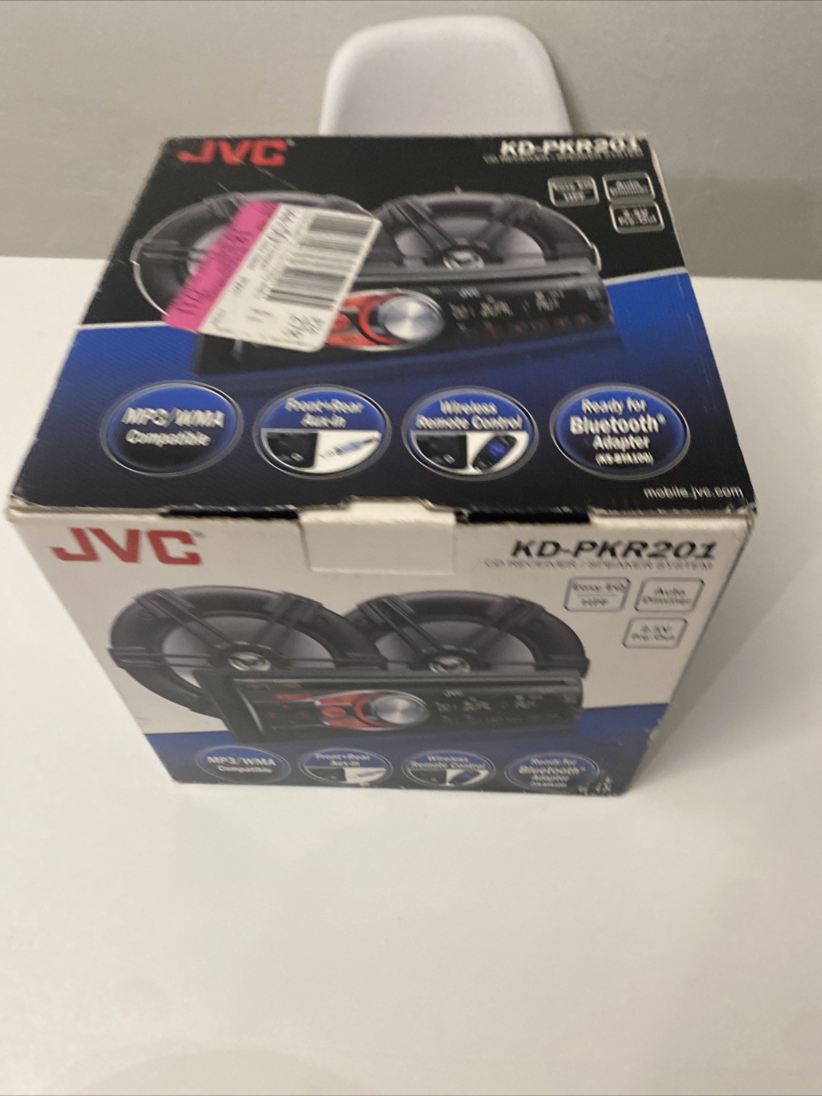 JVC KD-PKR201 CD Reciever & Speaker Kit NEW IN BOX