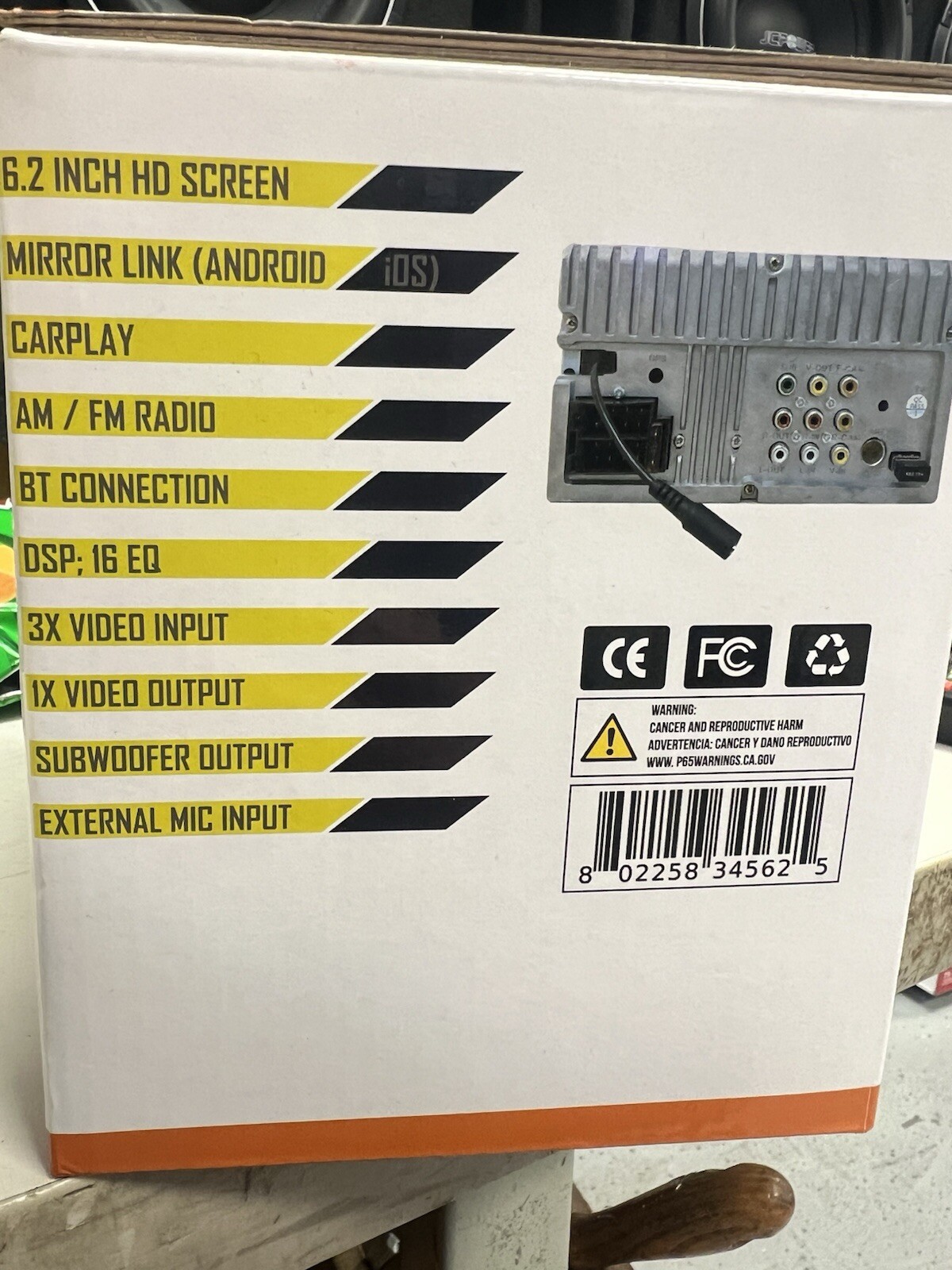 CONCEPT CT-ML-620 6.2” Multimedia MP5 Player (CT-ML-620)