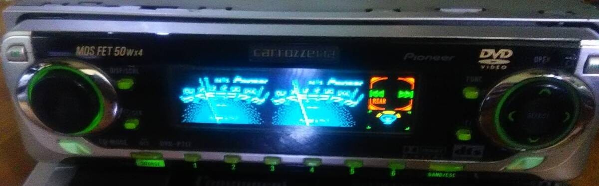 Pioneer Carrozzeria DVH-P717 1DIN Car Audio DVD/CD Player Tuner 50Wx4 Japan