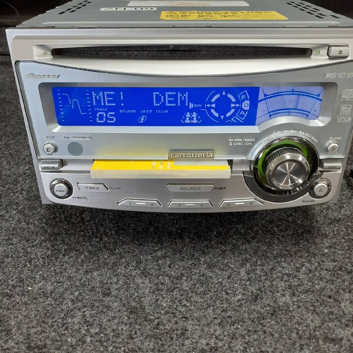 carrozzeria FH-P055MD 2DIN CD MD Player Classic Car Vintage Model