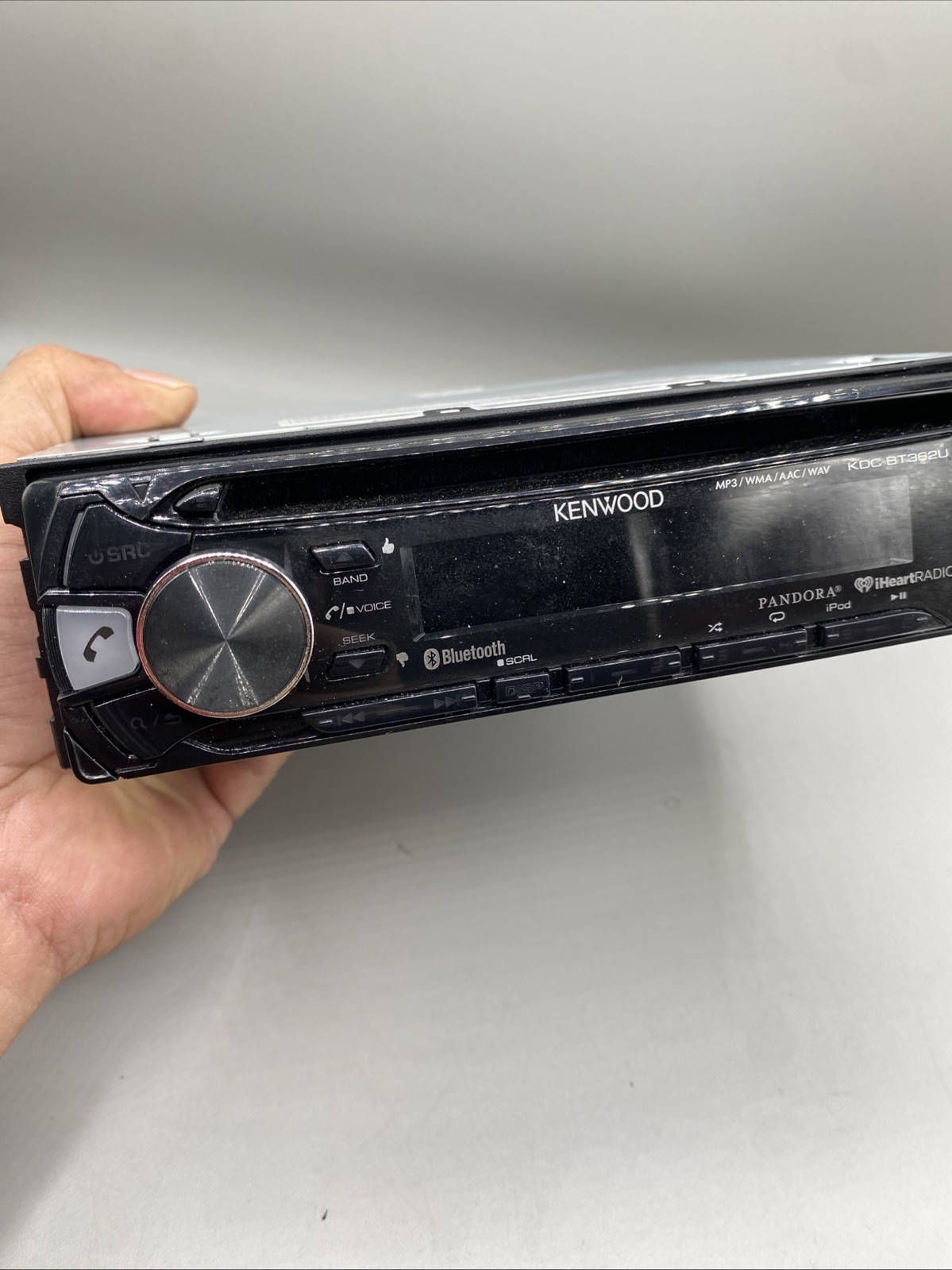 KENWOOD KDC-BT362U Bluetooth Untested Flaws Read