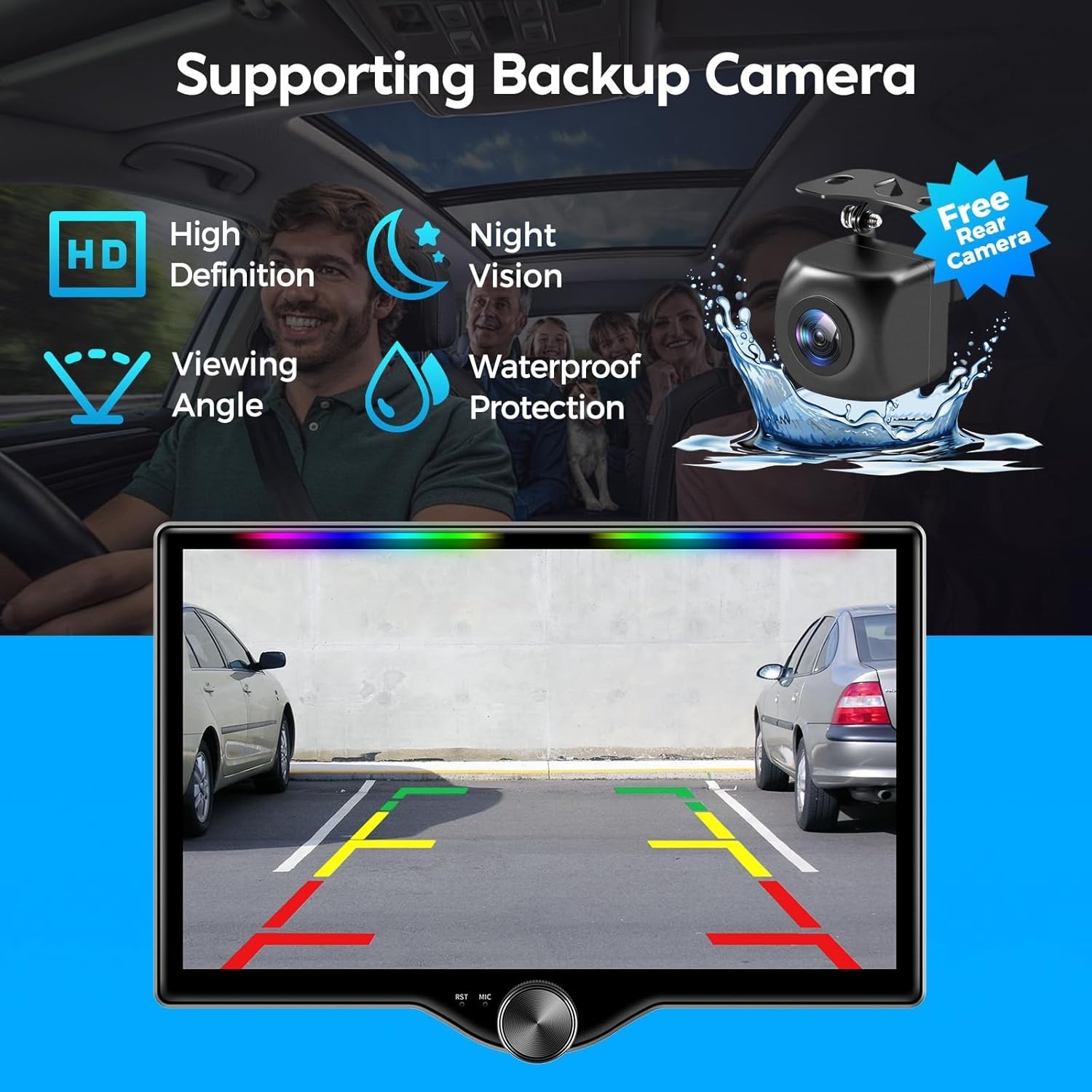 Voice Control Wireless Wired Carplay Android Auto