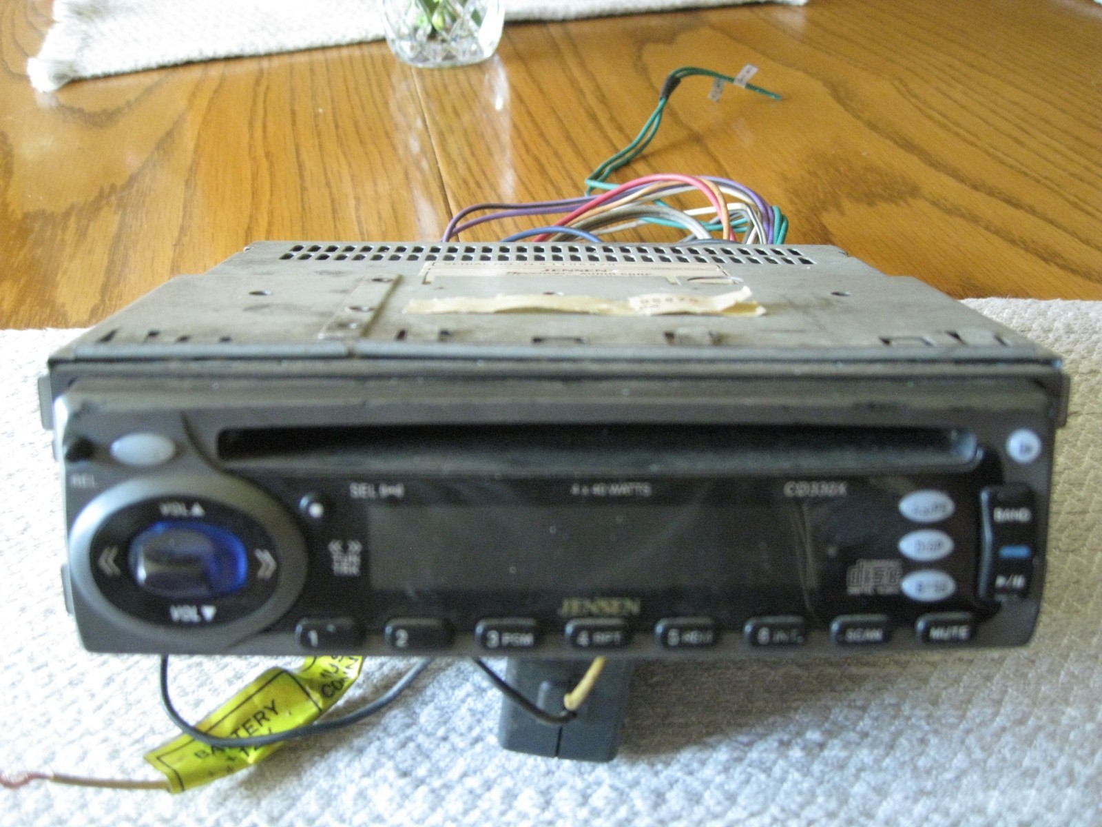 🇺🇸 😃 🎶 👍 🔥 jensen cd330x car am fm cd player