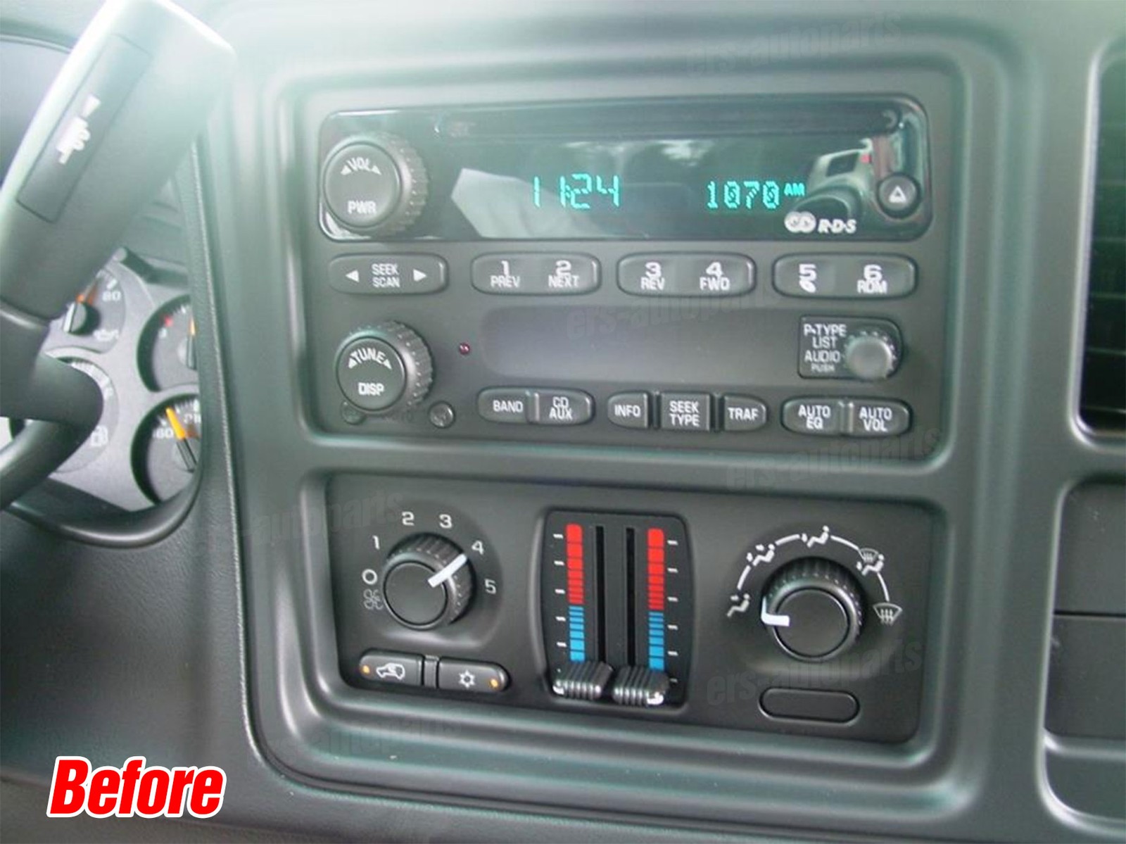 Android 13 Car Radio For 2003-2006 GMC Sierra 1500 2500 3500 GPS Camera Wifi DSP