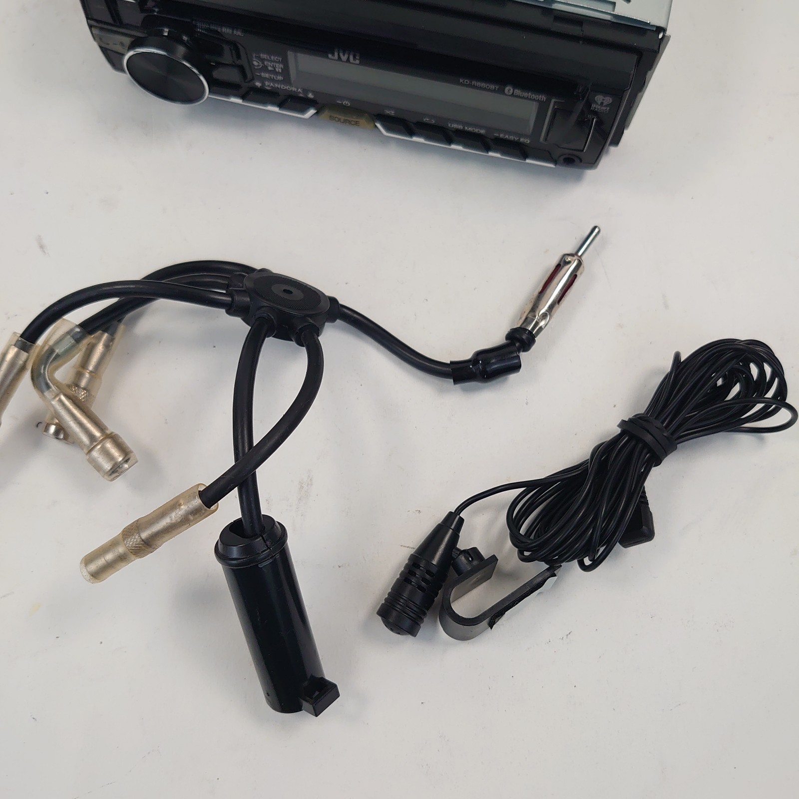 JVC KD-R860BT CD receiver with AM/FM / AUX / BLUETOOTH / USB Remote Microphone