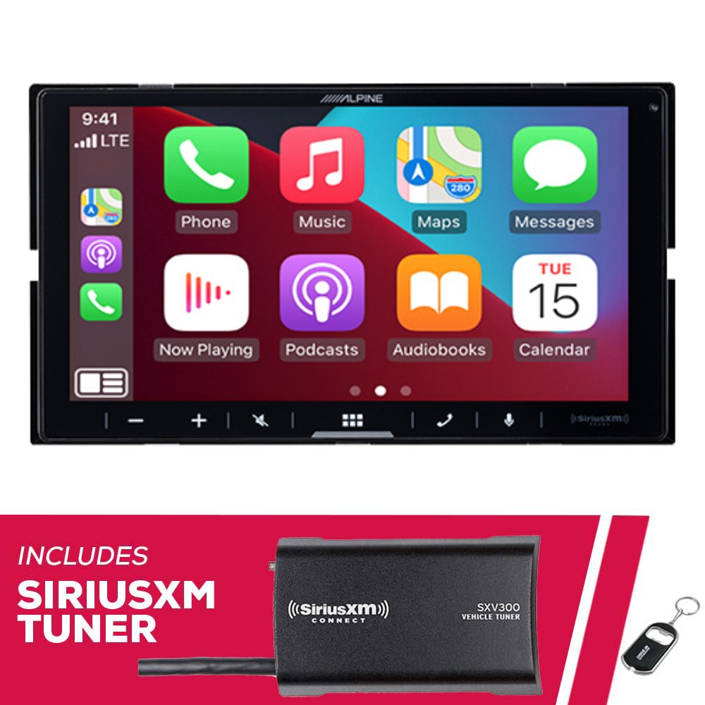 Alpine ILX-W670-S 7″ 2-DIN Digital Multimedia Receiver & SXV300V1 SiriusXM Tuner
