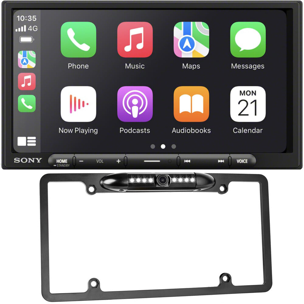 Sony XAV-AX4000 | 6.95″ Touchscreen Multimedia Receiver + Camera