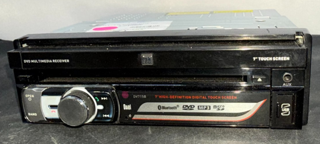 Dual In Dash Receiver DV715B (PARTS/REPAIR)