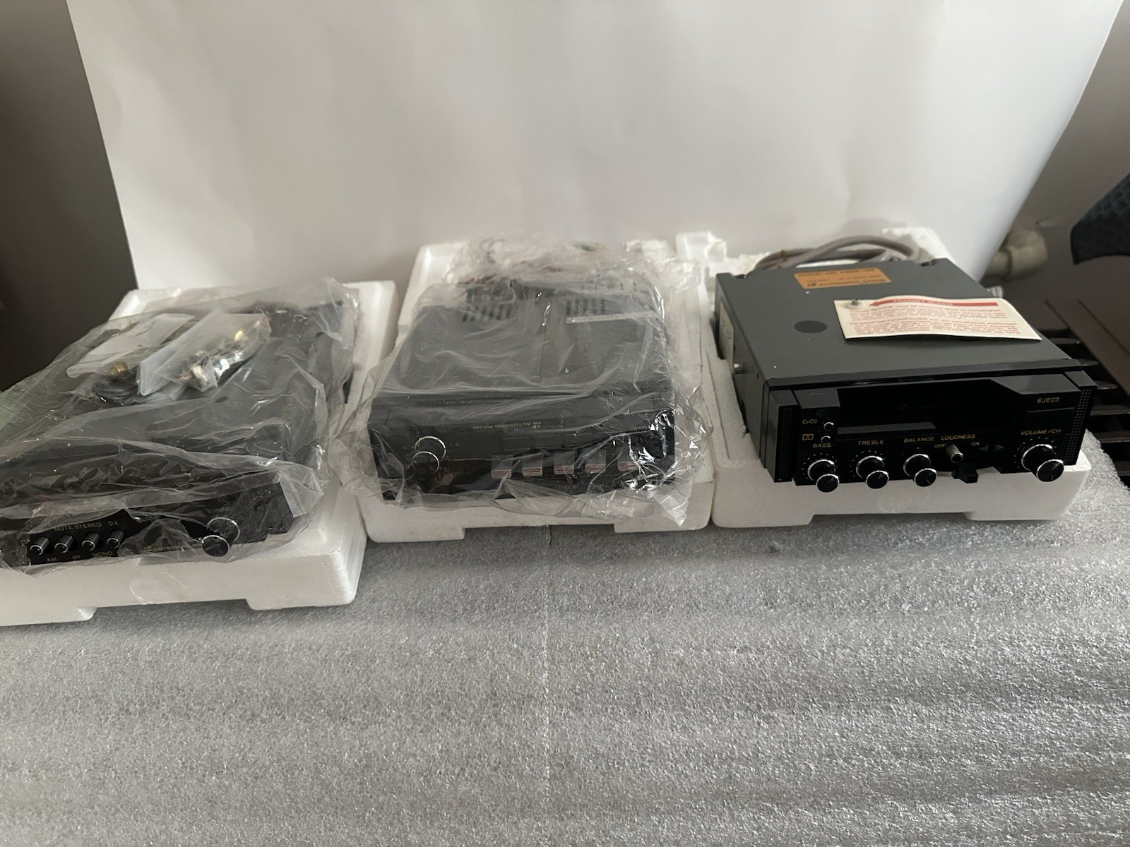 vintage car stereo component system