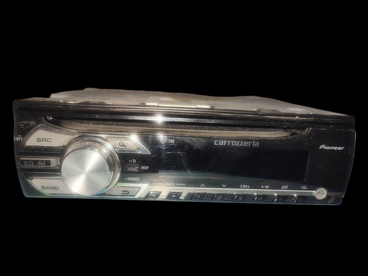 Carrozzeria DEH-380 CD Receiver 1-DIN Pioneer Car Audio Tested & Working