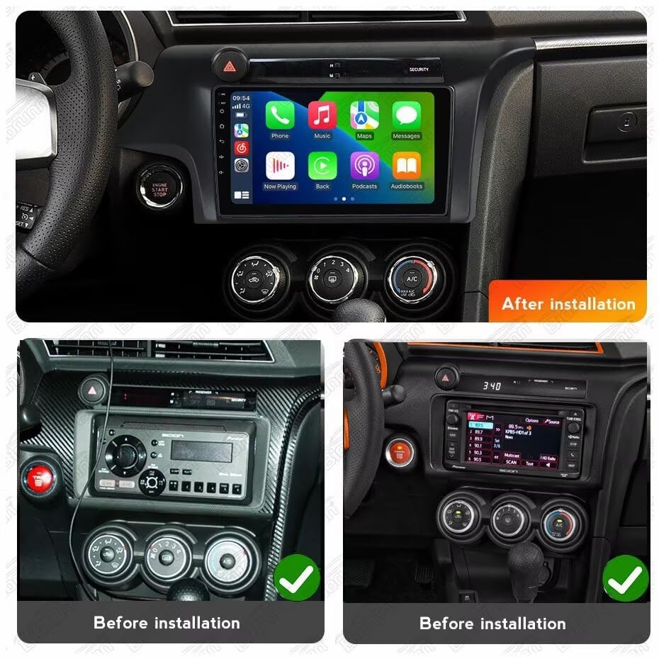 Stereo Radio for Scion tC 2011 2012 2013 2014 2015 2016 8-Core,FM RDS,4GB+64GB