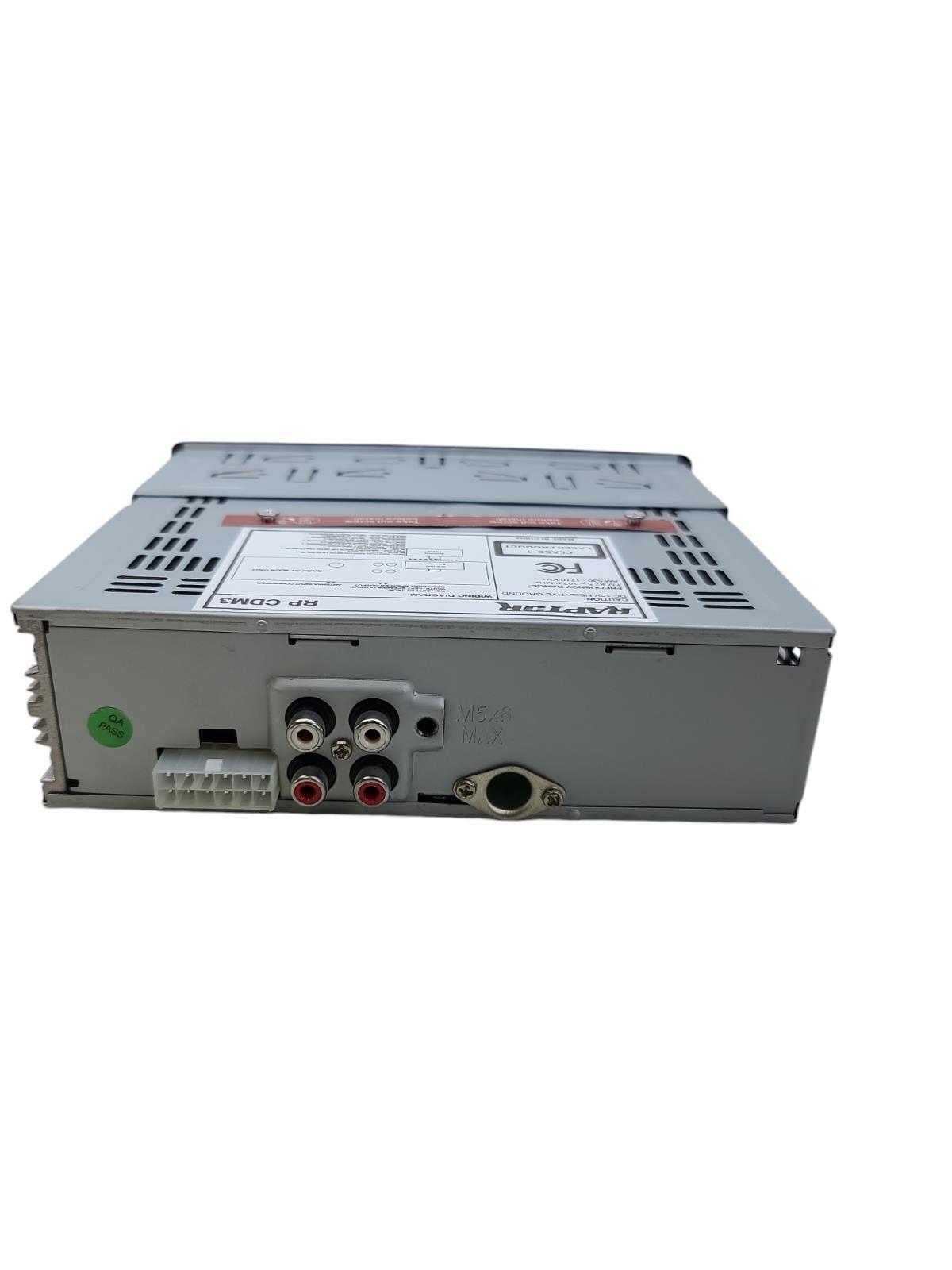 RAPTOR RP-CDM3 HIGH POWER. AM/FM STEREO CD PLAYER 200 WATTS