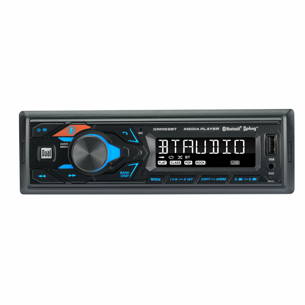 Dual XRM59BT Car Receiver + 2x Audiobank AB-790 6×9″ + 2x AB-674 6.5″ Speakers