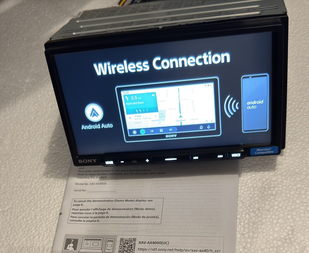 SONY XAV-AX4000 Multimedia Receiver Car Play/Android XAVAX4000