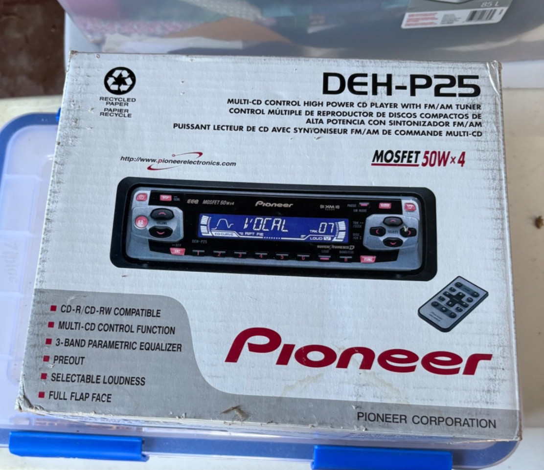 SUPER RARE PIONEER PREMIER DEH-P25 player