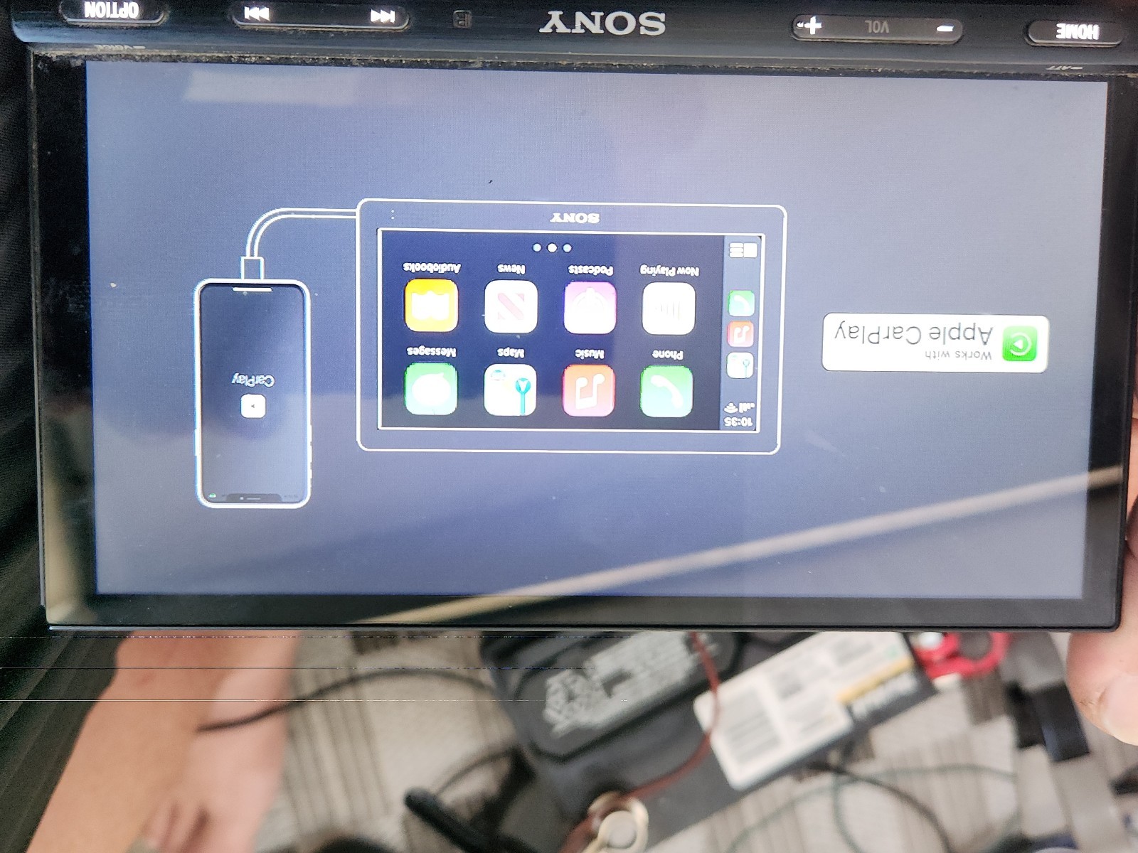 Sony XAV-AX5600 2 DIN AV Receiver Apple CarPlay Android Auto BT USB HDMI