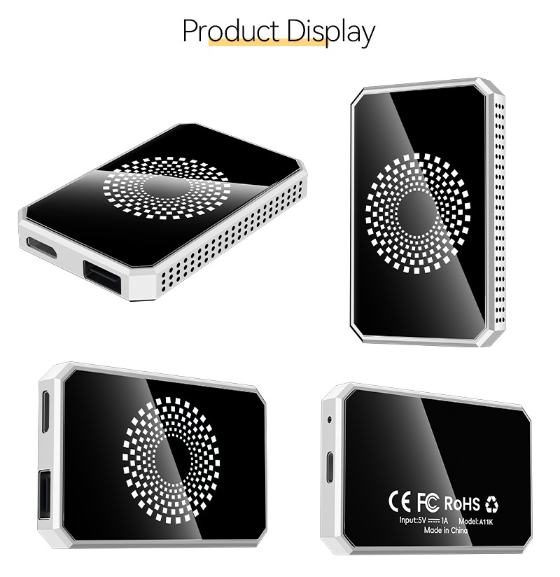 Wireless Carplay WIFI AI box Android 13 Auto Adapter Converter w/Netflix YouTube
