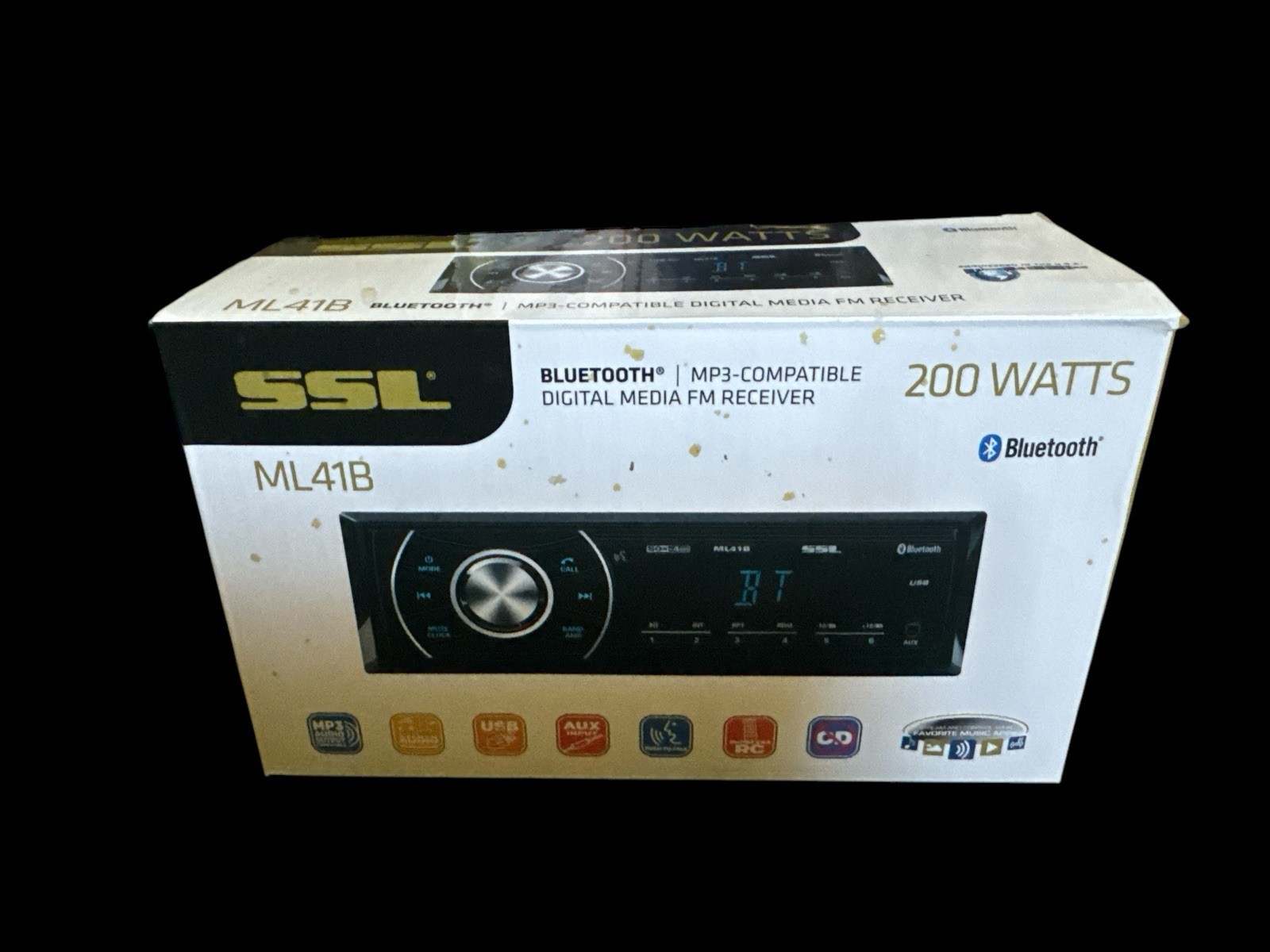 SSL ML41B Bluetooth MP3 Compatible Digital Media FM Receiver 200 Watts