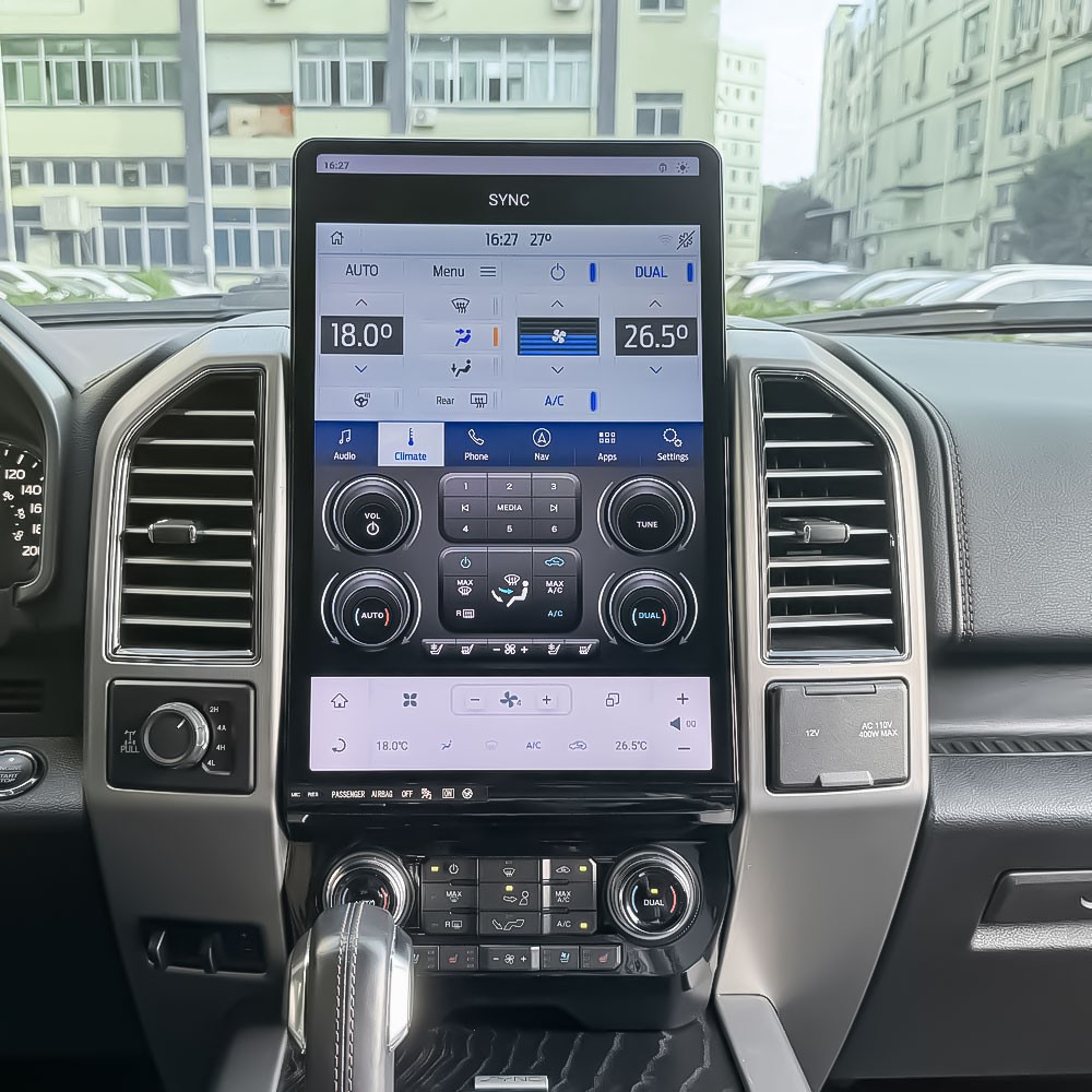 16″Large Screen For Ford F150 2015-2020 Car multimedia player Android SYNC Radio