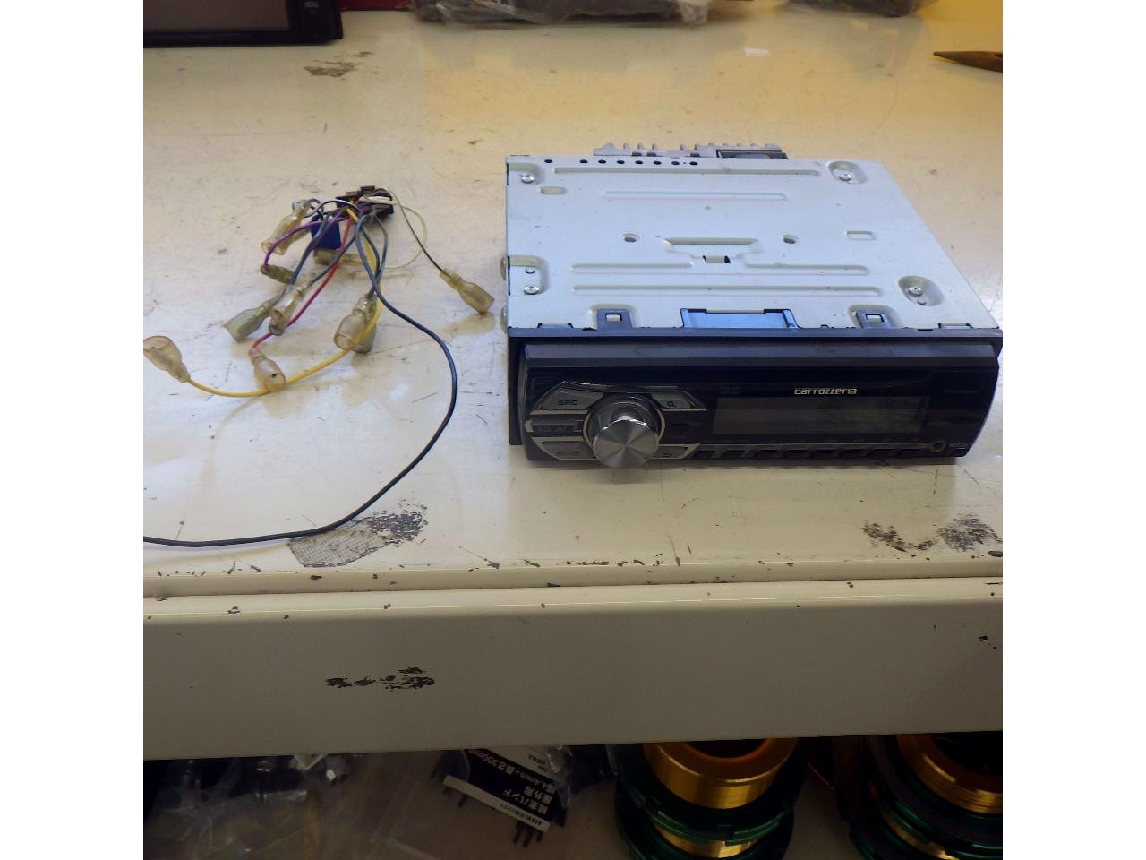 Pioneer carrozzeria DEH-380 Car Stereo Not AUX CD For Parts Untested AS-IS