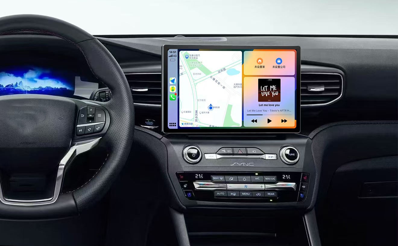 Android Car Radio Stereo AHD GPS Carplay Navigation For Ford Explorer 2020-2025