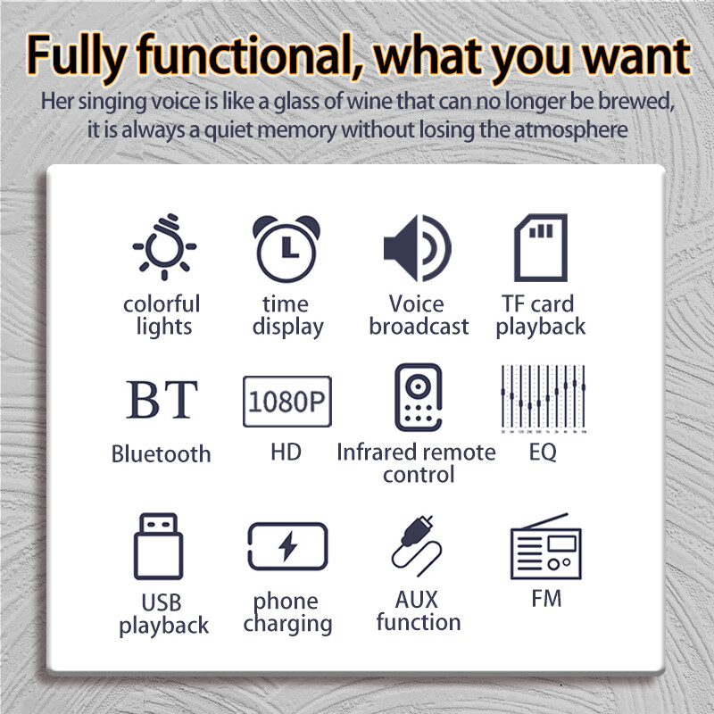 4.1” 1Din Car MP5 Player Radio Bluetooth TF FM RDS Stereo Remote Control Camera