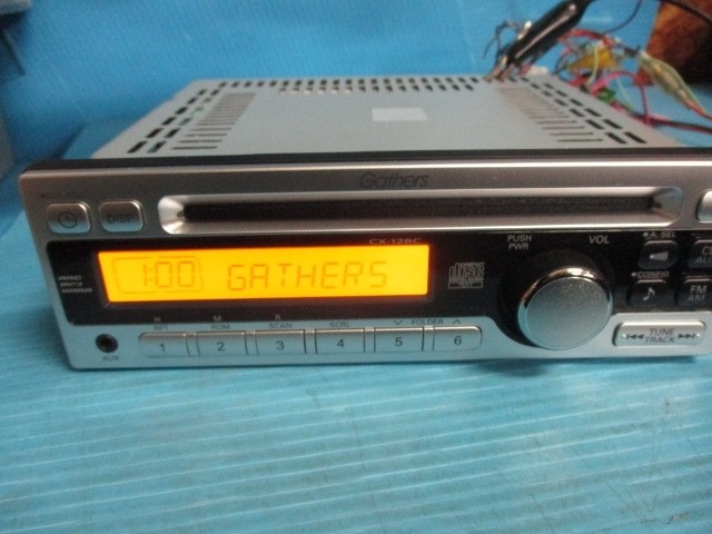 Honda Gathers CX-128C OEM CD AUX Audio Receiver Near Mint JAPAN