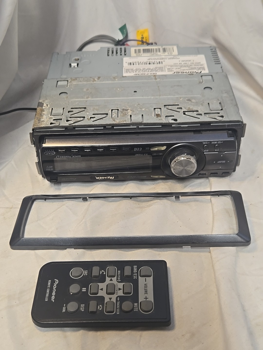 DEH-P480MP Pioneer Premier CD Radio Stereo In Dash Car Receiver + Remote CXE9605