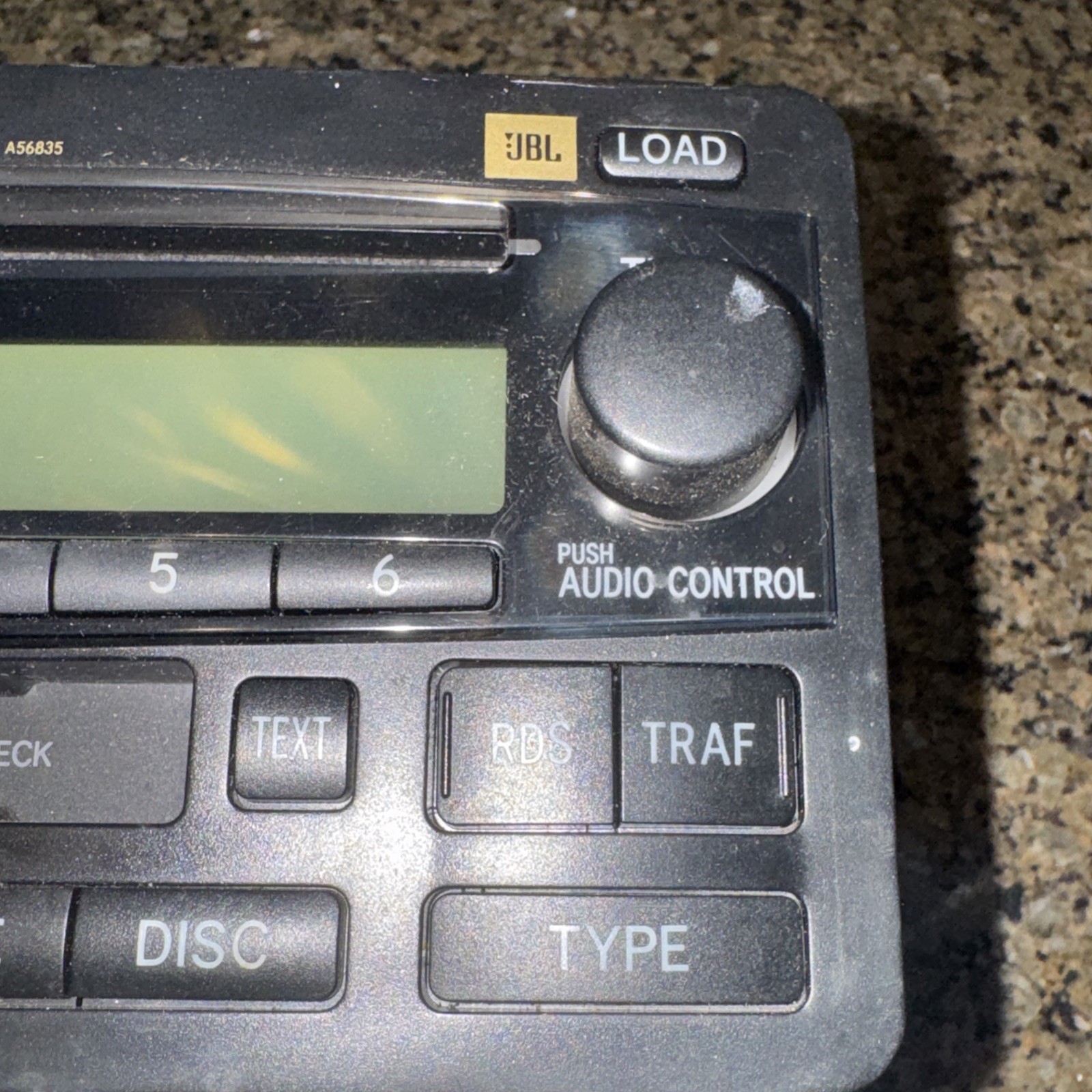 Toyota Factory Radio, Model 86120-OC120 Untested