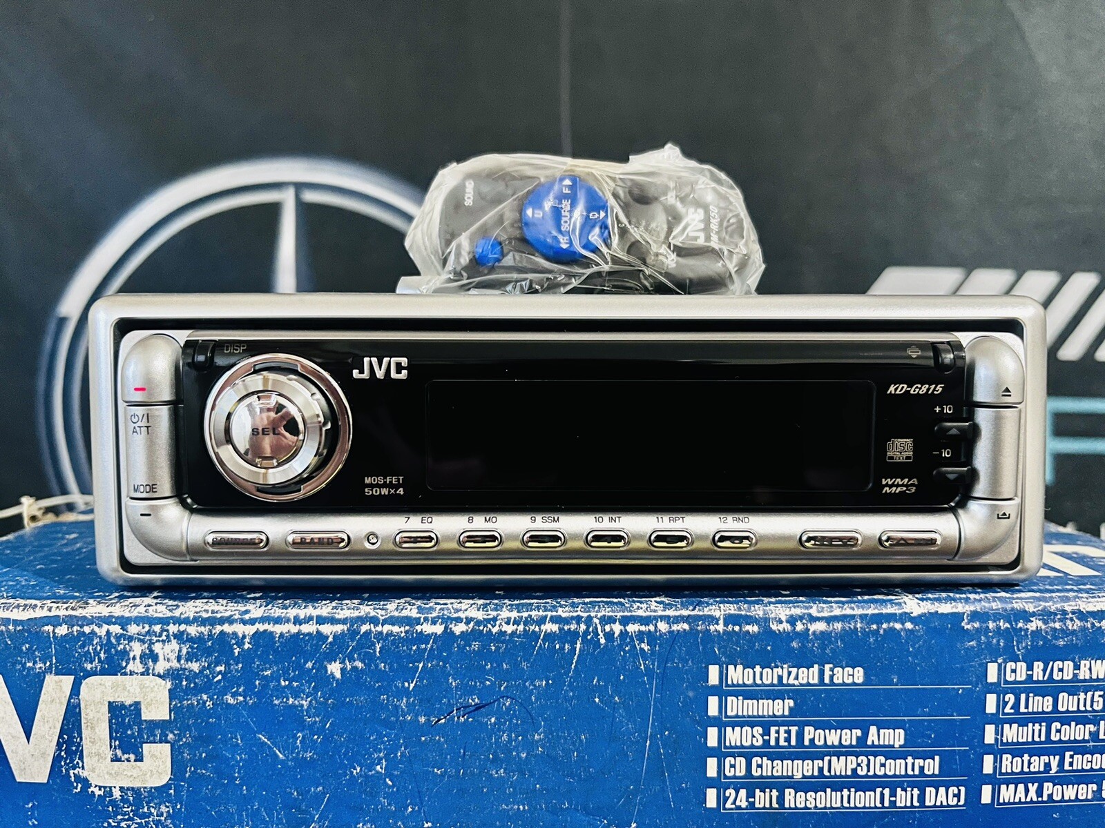 New JVC KD-G815 Car Radio CD Receiver WMA/Mp3 50Wx4 OldTimer