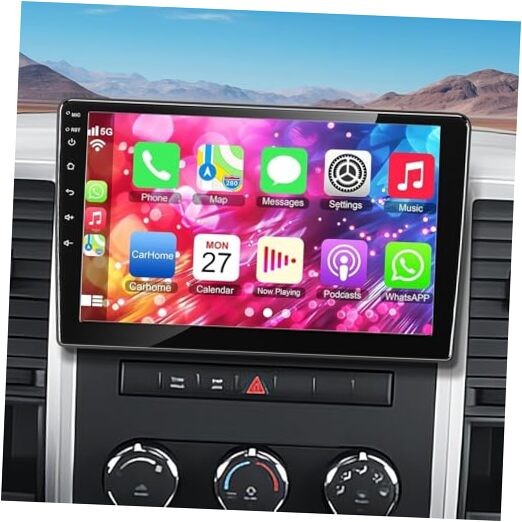 4+ 64GB Car Radio for Dodge RAM 1500 2500 3500 2009 For Dodge Ram 2009-2012