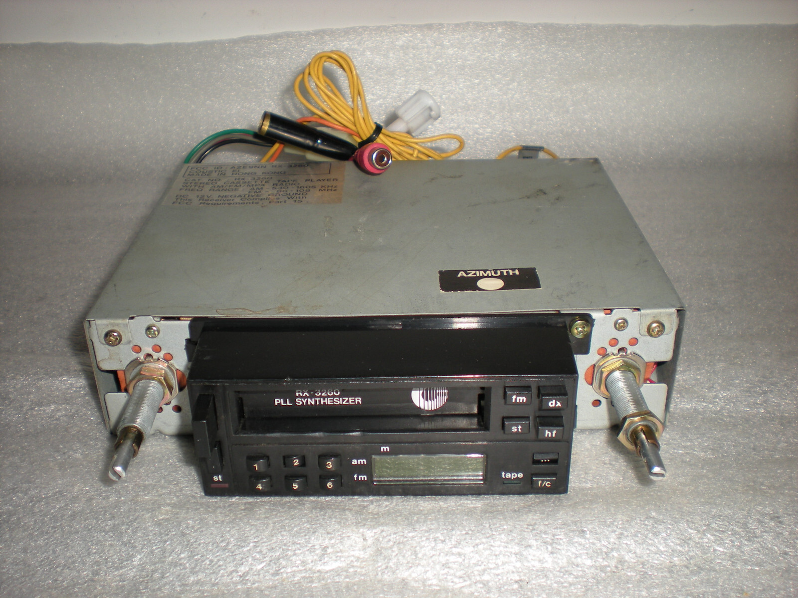 Vintage Coustic PLL Synthesizer RX-3260 Tape Cassette Receiver Player Shaft Styl